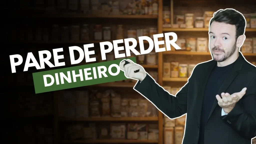 Capa do vídeo do Cléber Brandão sobre como aumentar as vendas em loja de produtos naturais